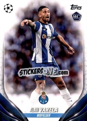 Sticker Alan Varela - UEFA Club Competitions 2023-2024
 n. 55 - Topps