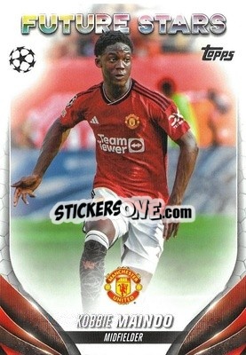 Sticker Kobbie Mainoo - UEFA Club Competitions 2023-2024
 n. 57 - Topps