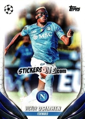 Sticker Victor Osimhen - UEFA Club Competitions 2023-2024
 n. 58 - Topps