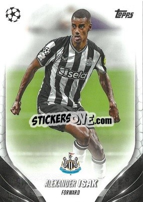 Sticker Alexander Isak - UEFA Club Competitions 2023-2024
 n. 61 - Topps