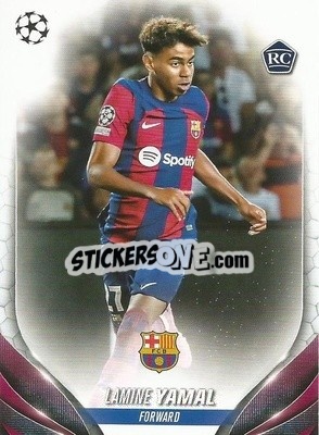 Sticker Lamine Yamal - UEFA Club Competitions 2023-2024
 n. 64 - Topps