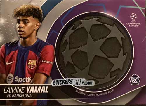 Figurina Lamine Yamal - UEFA Club Competitions 2023-2024
 n. SC-LY - Topps