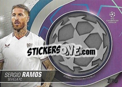 Sticker Sergio Ramos - UEFA Club Competitions 2023-2024
 n. SC-SR - Topps