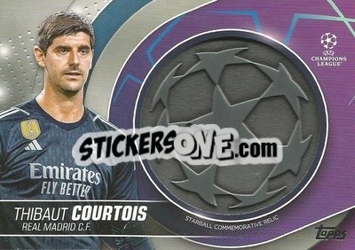Sticker Thibaut Courtois - UEFA Club Competitions 2023-2024
 n. SC-TC - Topps