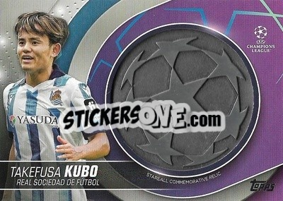 Sticker Takefusa Kubo - UEFA Club Competitions 2023-2024
 n. SC-TK - Topps