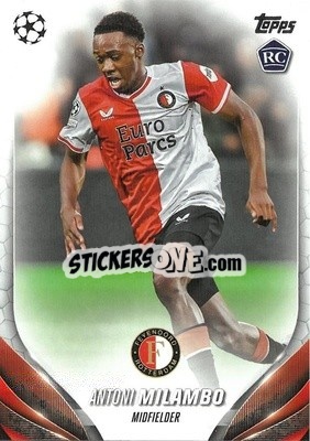 Sticker Antoni Milambo - UEFA Club Competitions 2023-2024
 n. 140 - Topps
