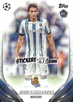 Sticker Arsen Zakharyan - UEFA Club Competitions 2023-2024
 n. 141 - Topps