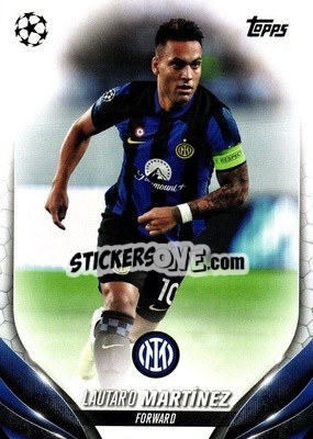 Sticker Lautaro Martínez - UEFA Club Competitions 2023-2024
 n. 143 - Topps