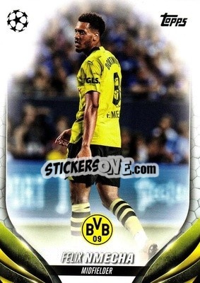 Sticker Felix Nmecha - UEFA Club Competitions 2023-2024
 n. 145 - Topps