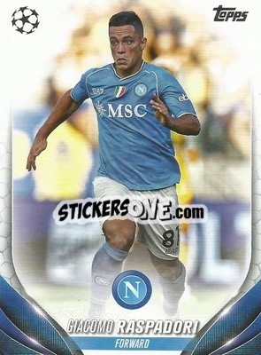 Cromo Giacomo Raspadori - UEFA Club Competitions 2023-2024
 n. 149 - Topps