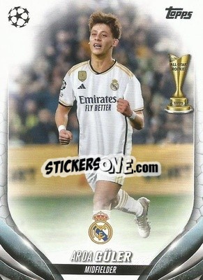 Sticker Arda Güler - UEFA Club Competitions 2023-2024
 n. 152 - Topps