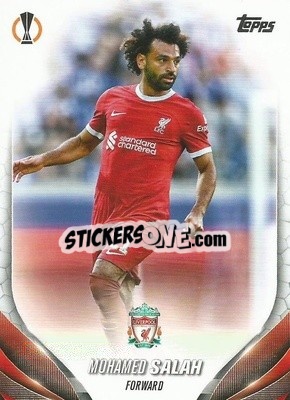 Sticker Mohamed Salah - UEFA Club Competitions 2023-2024
 n. 163 - Topps