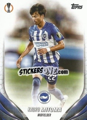 Sticker Kaoru Mitoma - UEFA Club Competitions 2023-2024
 n. 169 - Topps