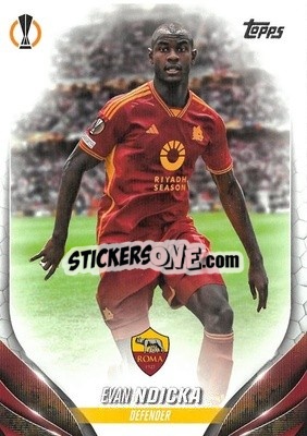 Figurina Evan Ndicka - UEFA Club Competitions 2023-2024
 n. 176 - Topps