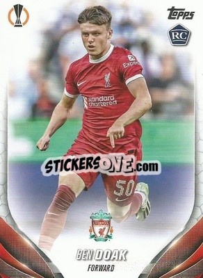 Sticker Ben Doak - UEFA Club Competitions 2023-2024
 n. 177 - Topps