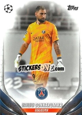 Sticker Gianluigi Donnarumma - UEFA Club Competitions 2023-2024
 n. 181 - Topps