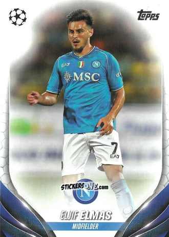 Figurina Eljif Elmas - UEFA Club Competitions 2023-2024
 n. 182 - Topps