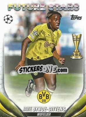 Sticker Jamie Bynoe-Gittens - UEFA Club Competitions 2023-2024
 n. 187 - Topps