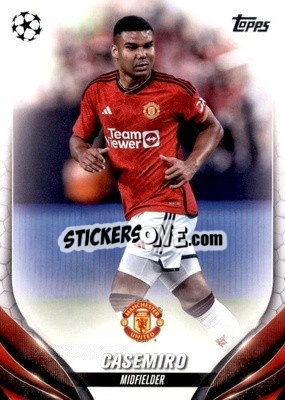 Sticker Casemiro - UEFA Club Competitions 2023-2024
 n. 189 - Topps