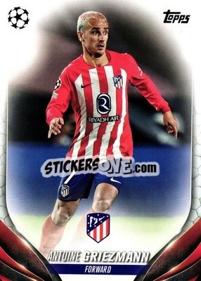 Sticker Antoine Griezmann - UEFA Club Competitions 2023-2024
 n. 190 - Topps