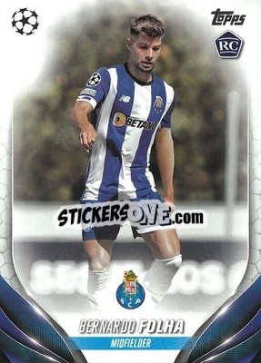 Sticker Bernardo Folha - UEFA Club Competitions 2023-2024
 n. 192 - Topps