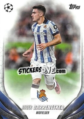 Sticker Ander Barrenetxea - UEFA Club Competitions 2023-2024
 n. 193 - Topps