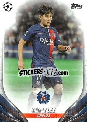 Sticker Kang-in Lee - UEFA Club Competitions 2023-2024
 n. 194 - Topps