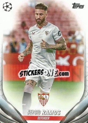 Sticker Sergio Ramos - UEFA Club Competitions 2023-2024
 n. 197 - Topps