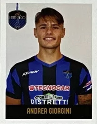 Sticker Andrea Giorgini - Calciatori Serie C - Girone C 2021-2022
 n. 184 - Panini