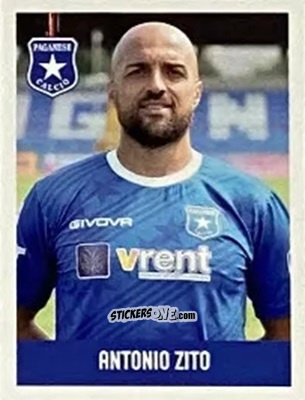 Sticker Antonio Zito - Calciatori Serie C - Girone C 2021-2022
 n. 280 - Panini