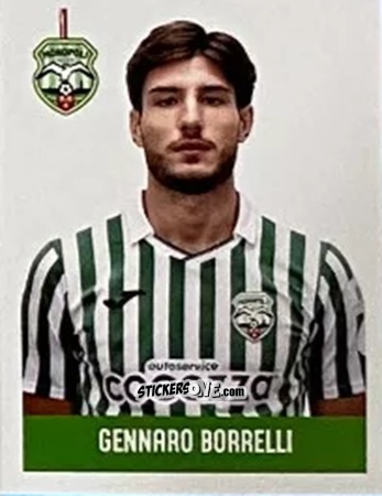 Sticker Gennaro Borrelli - Calciatori Serie C - Girone C 2021-2022
 n. 238 - Panini