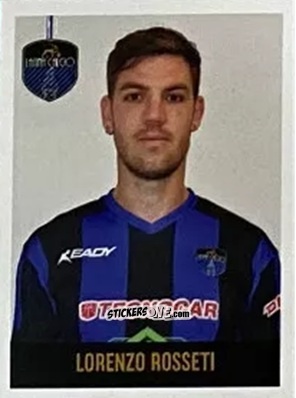 Sticker Lorenzo Rosseti - Calciatori Serie C - Girone C 2021-2022
 n. 195 - Panini