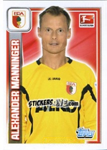 Sticker Alexander Manninger - German Football Bundesliga 2013-2014 - Topps