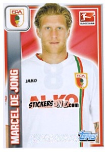 Figurina Marcel de Jong - German Football Bundesliga 2013-2014 - Topps