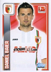 Sticker Daniel Baier - German Football Bundesliga 2013-2014 - Topps