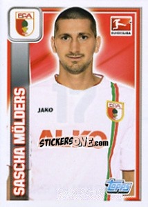 Sticker Sascha Mölders - German Football Bundesliga 2013-2014 - Topps