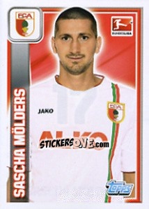 Figurina Sascha Mölders - German Football Bundesliga 2013-2014 - Topps