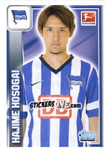 Sticker Hajime Hosogai - German Football Bundesliga 2013-2014 n. 25 - Topps