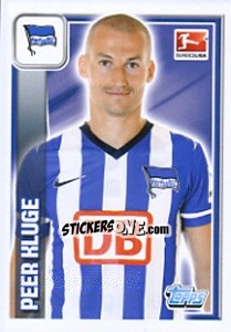 Sticker Peer Kluge - German Football Bundesliga 2013-2014 - Topps