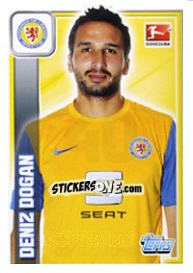 Sticker Deniz Dogan - German Football Bundesliga 2013-2014 - Topps