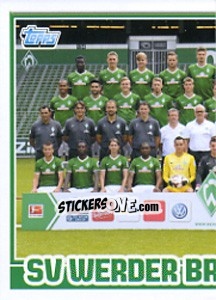 Sticker Mannschaft - German Football Bundesliga 2013-2014 - Topps