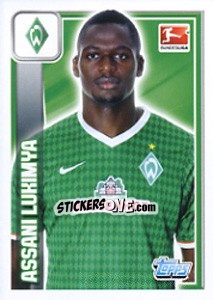 Sticker Assani Lukimya - German Football Bundesliga 2013-2014 - Topps