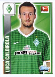 Figurina Luca Caldirola - German Football Bundesliga 2013-2014 - Topps