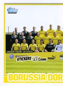 Sticker Mannschaft - German Football Bundesliga 2013-2014 - Topps