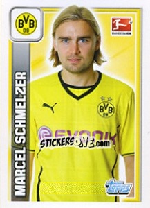 Cromo Marcel Schmelzer - German Football Bundesliga 2013-2014 - Topps