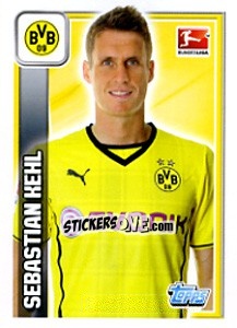 Sticker Sebastian Kehl - German Football Bundesliga 2013-2014 - Topps