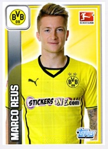 Sticker Marco Reus - German Football Bundesliga 2013-2014 n. 75 - Topps