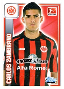 Sticker Carlos Zambrano - German Football Bundesliga 2013-2014 - Topps