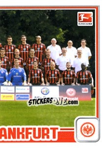 Sticker Mannschaft - German Football Bundesliga 2013-2014 - Topps