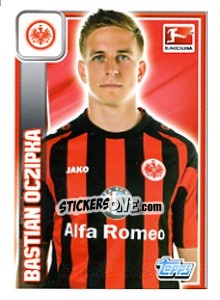 Sticker Bastian Oczipka - German Football Bundesliga 2013-2014 - Topps